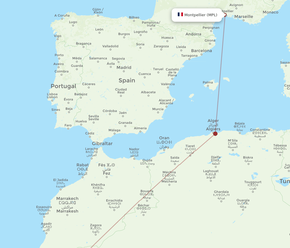 MPL-TIN flight routes