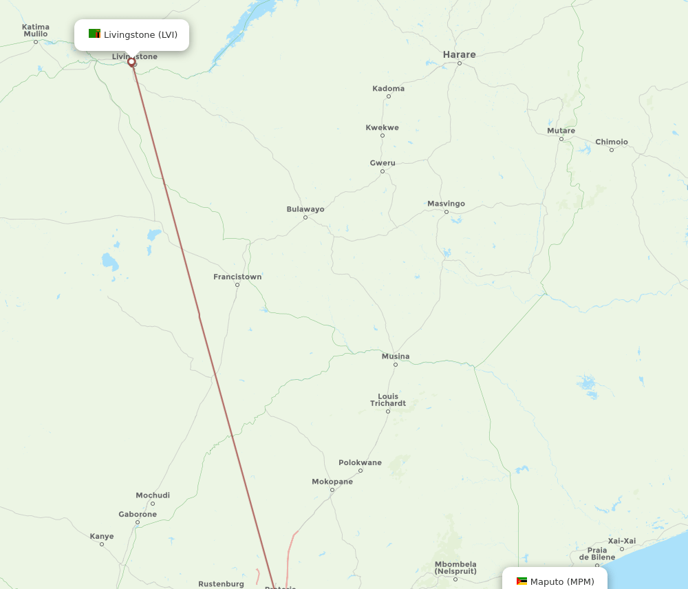 MPM-LVI flight routes