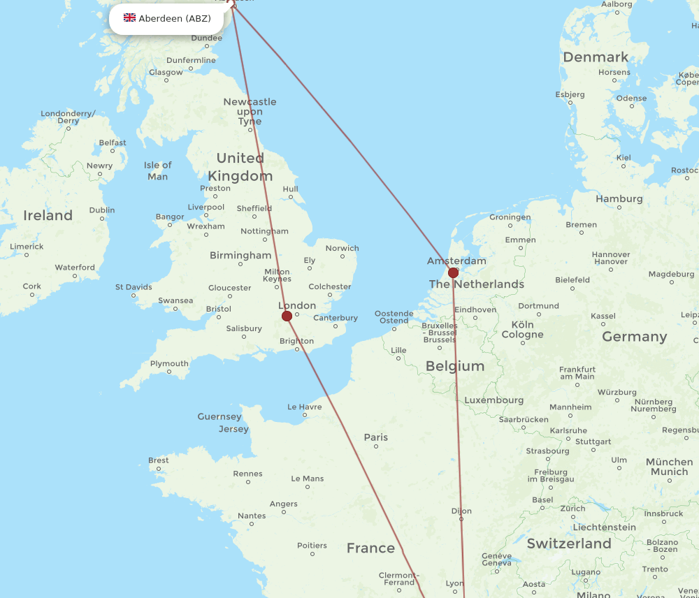 MRS-ABZ flight routes