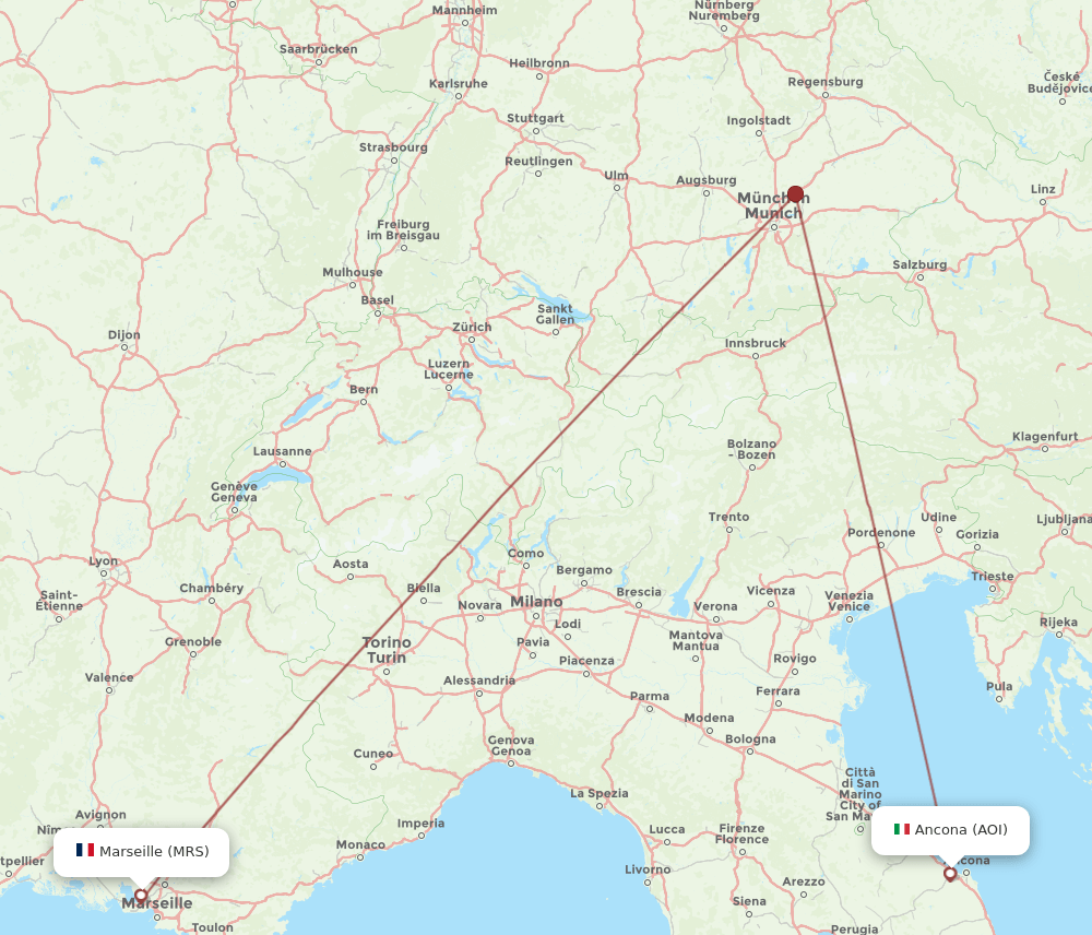 MRS-AOI flight routes