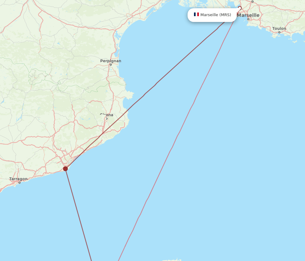 MRS-PMI flight routes