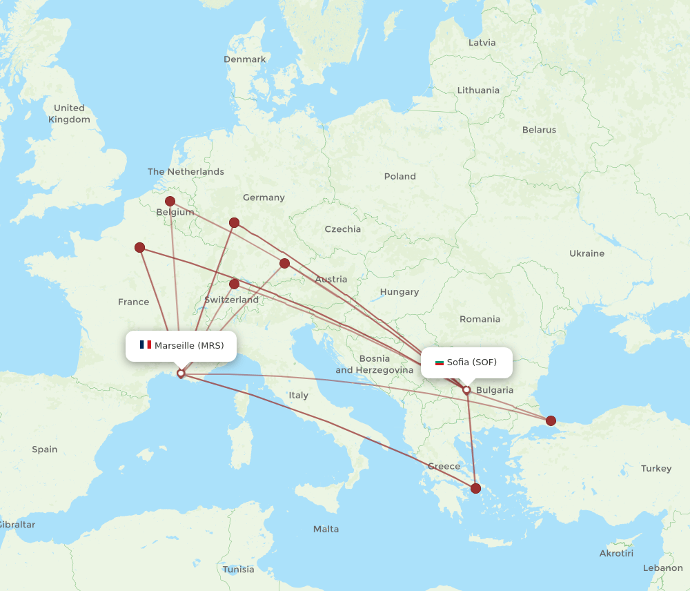 MRS-SOF flight routes