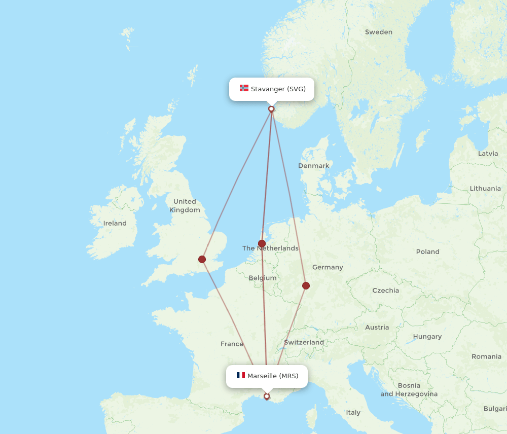 MRS-SVG flight routes