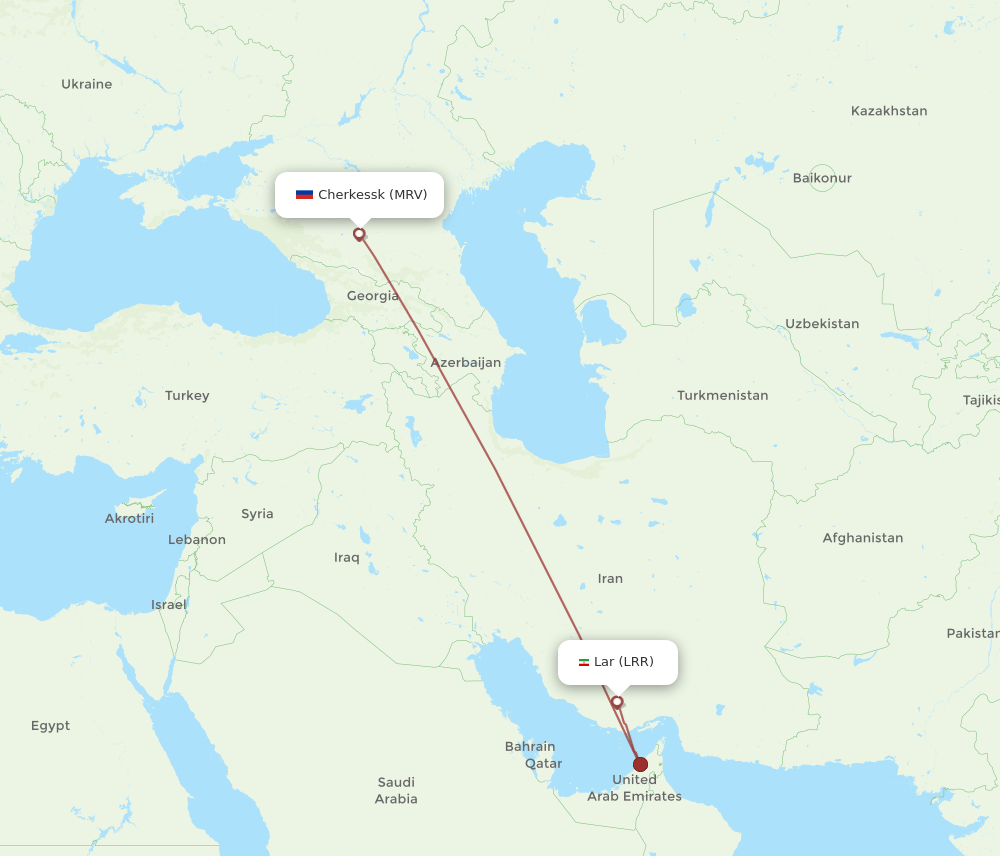 MRV-LRR flight routes