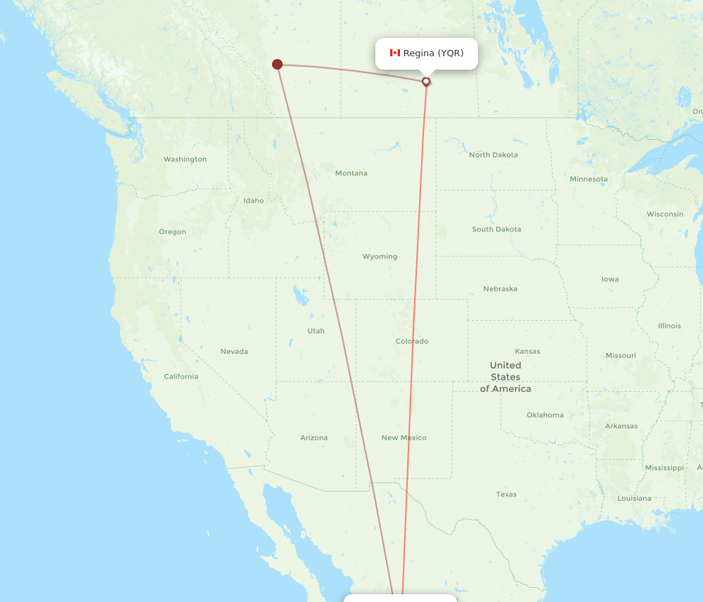 MZT to YQR flights and routes map
