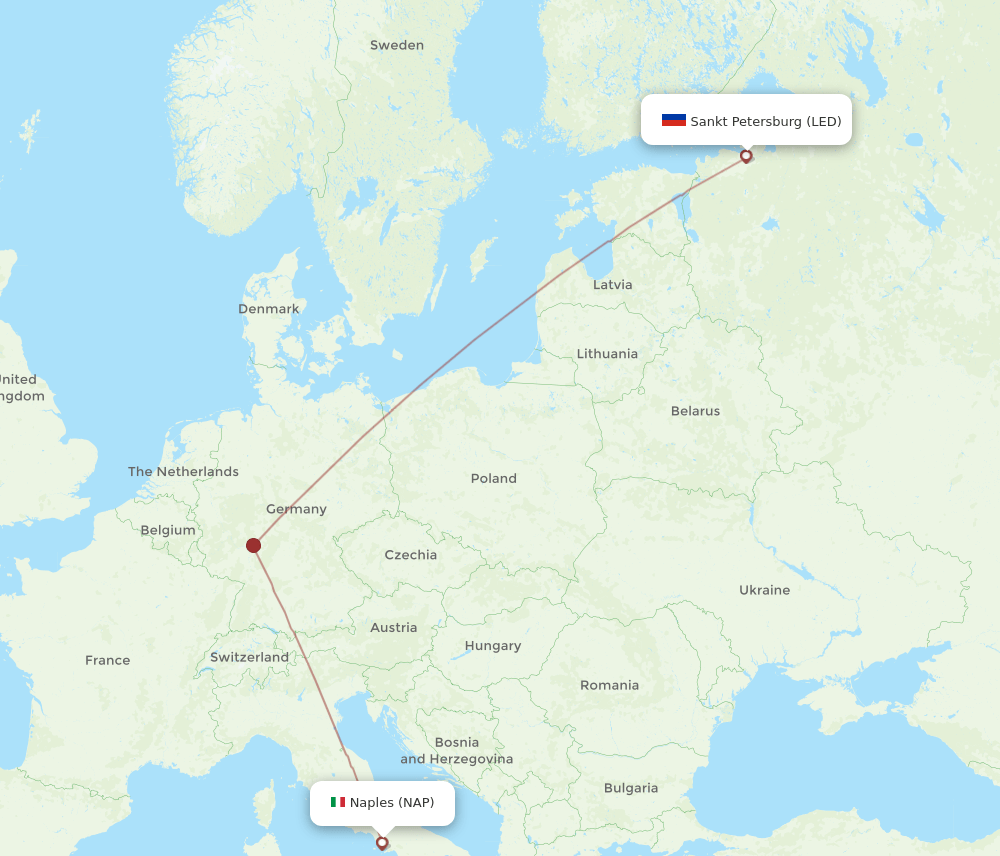 NAP-LED flight routes