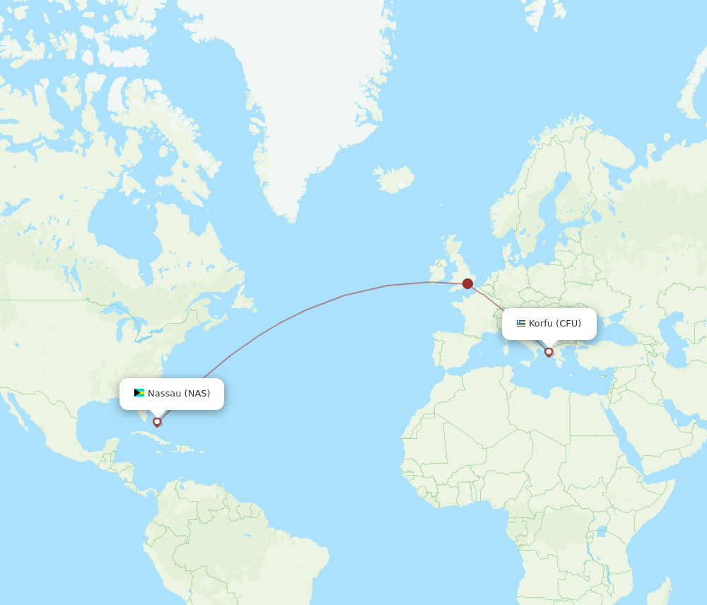 NAS-CFU flight routes