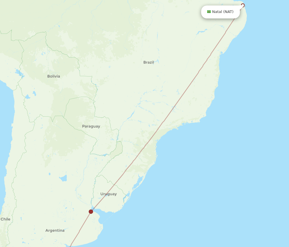 NAT-REL flight routes