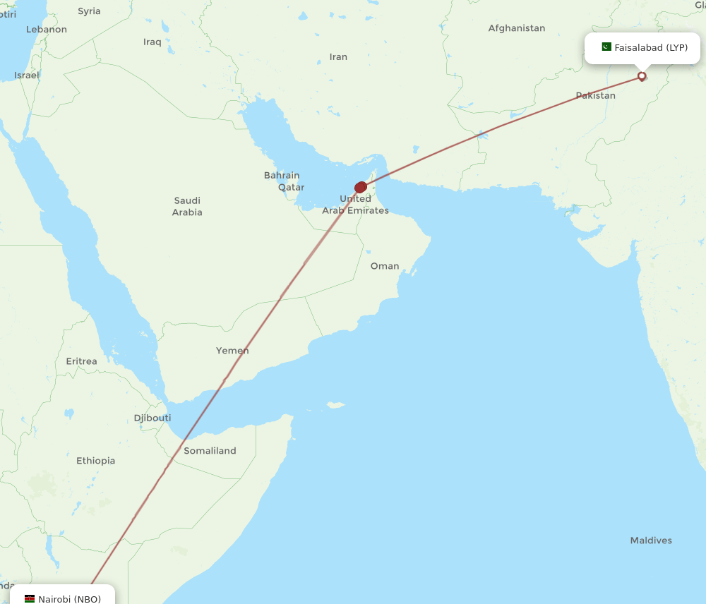 NBO-LYP flight routes