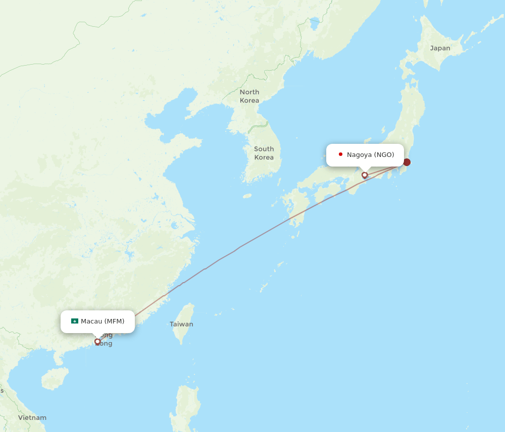 NGO-MFM flight routes