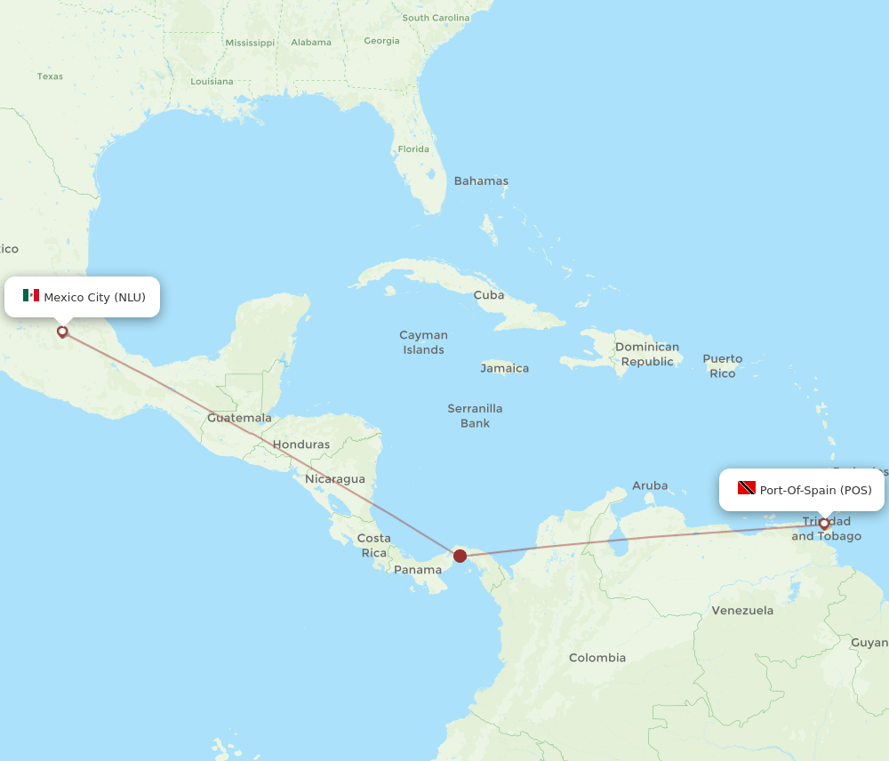 NLU-POS flight routes