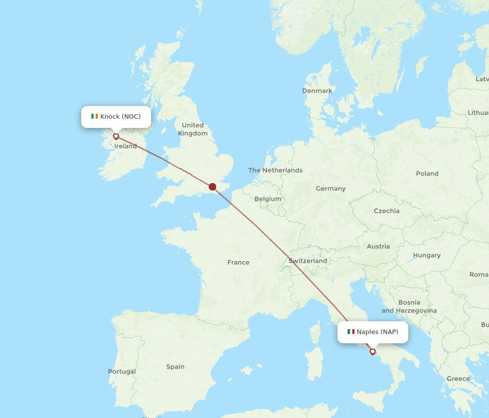NOC-NAP flight routes