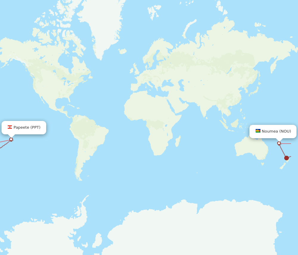 NOU-PPT flight routes