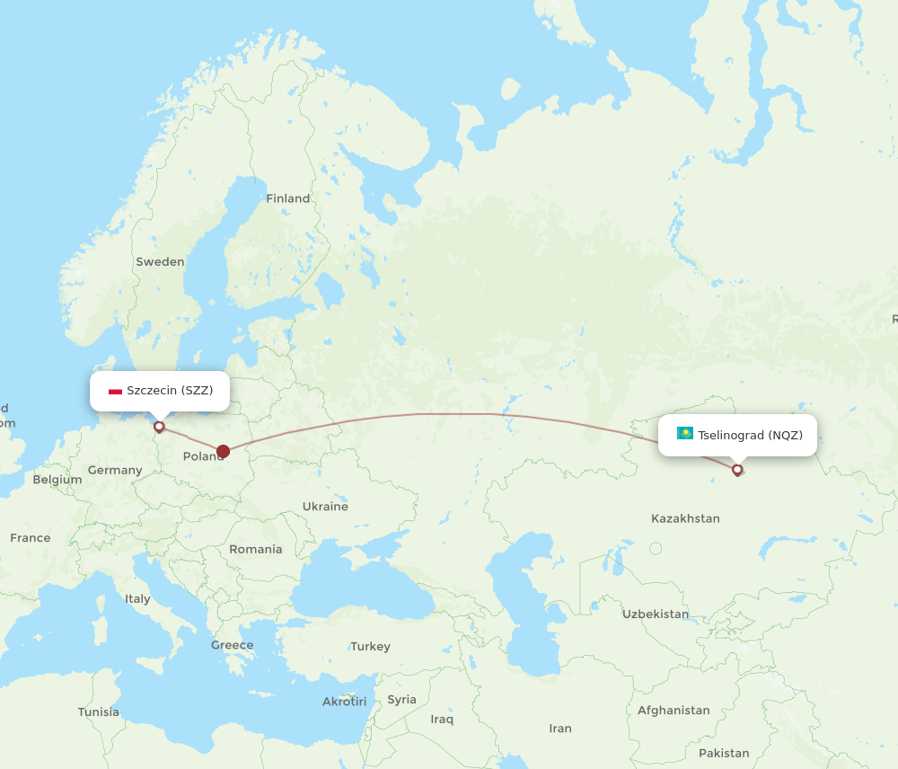 NQZ-SZZ flight routes