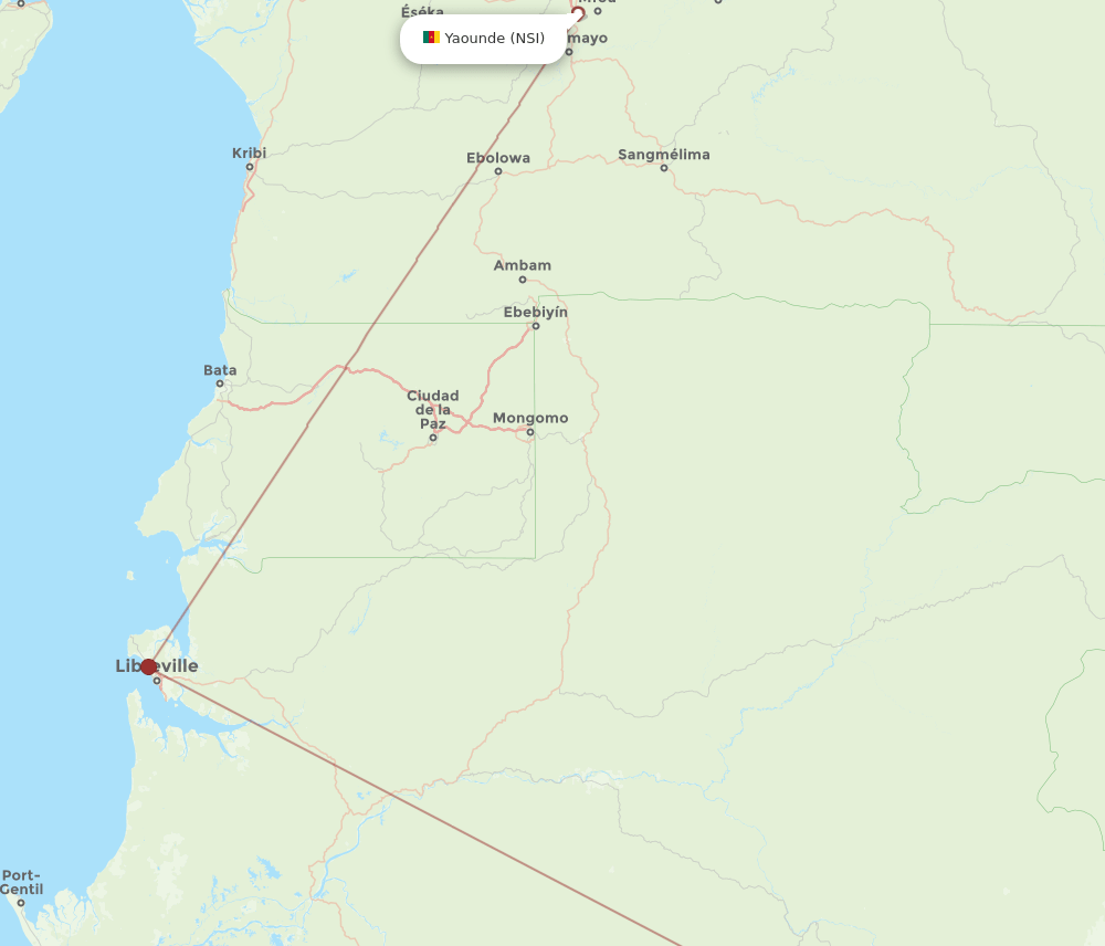 NSI-MVB flight routes