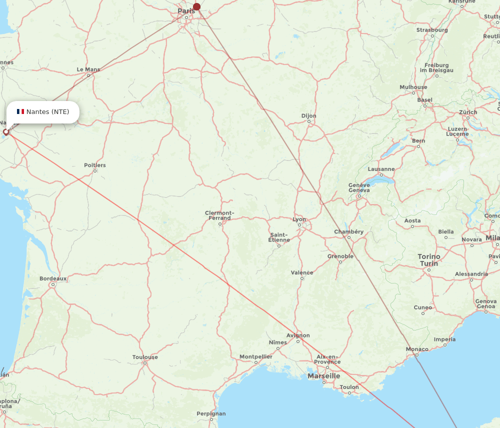 NTE-FSC flight routes
