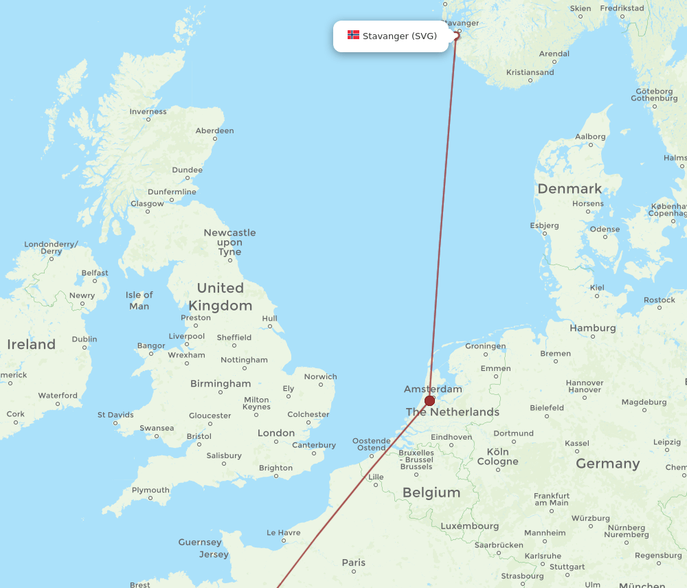 NTE-SVG flight routes
