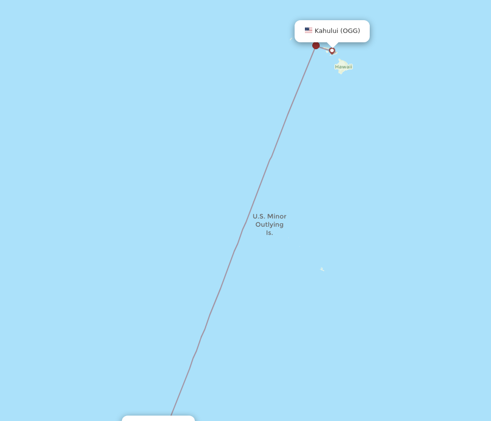 OGG-APW flight routes