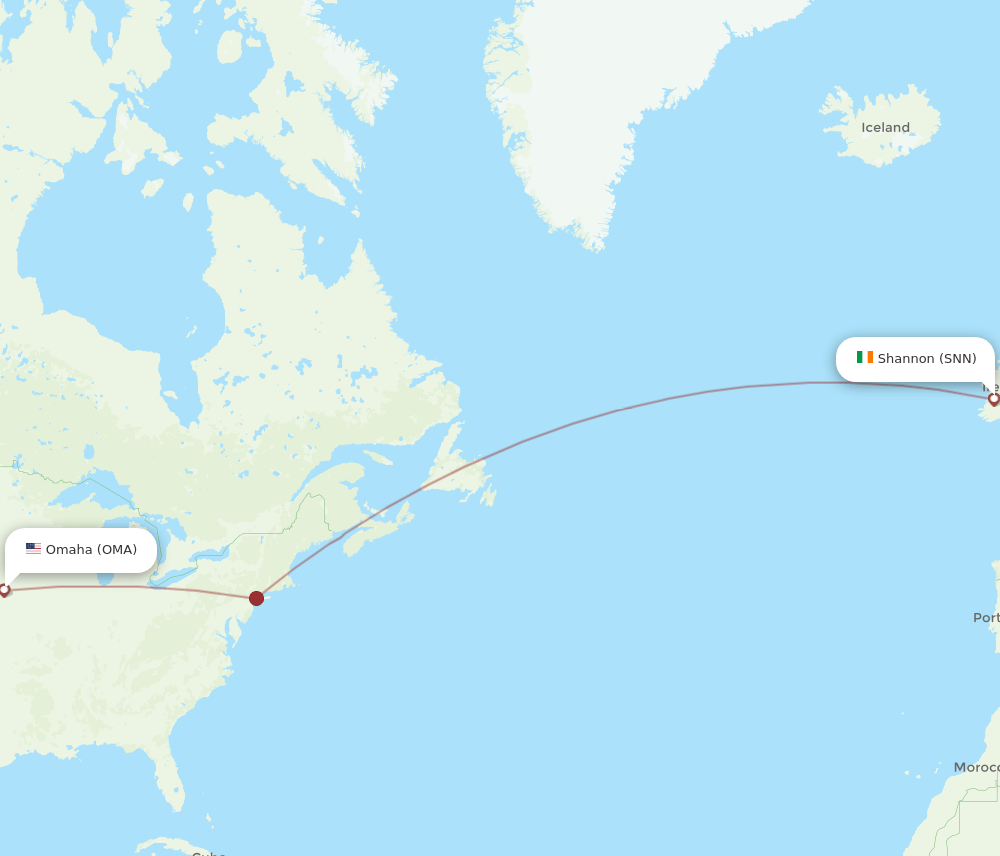 OMA-SNN flight routes
