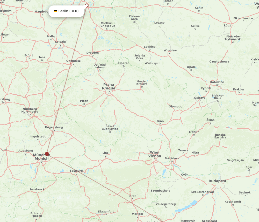 OSI-BER flight routes