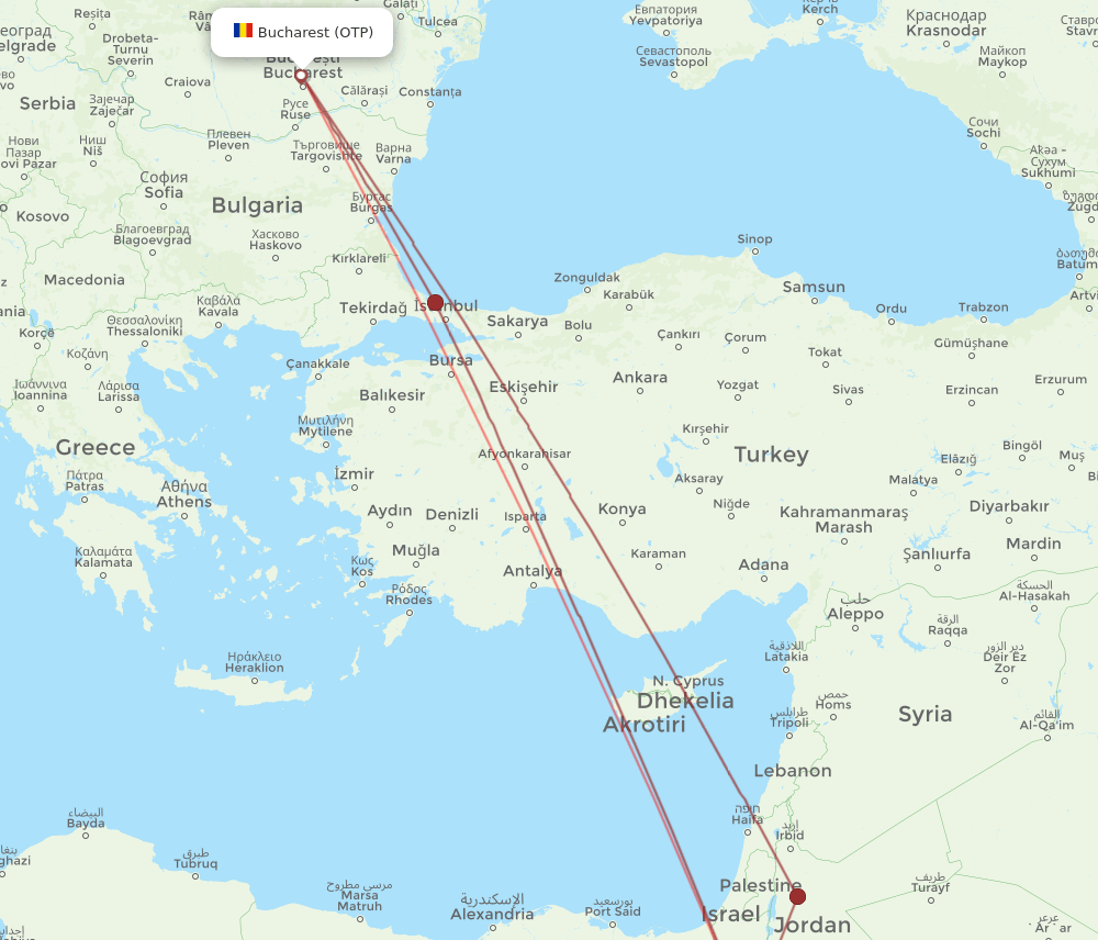 OTP-AQJ flight routes
