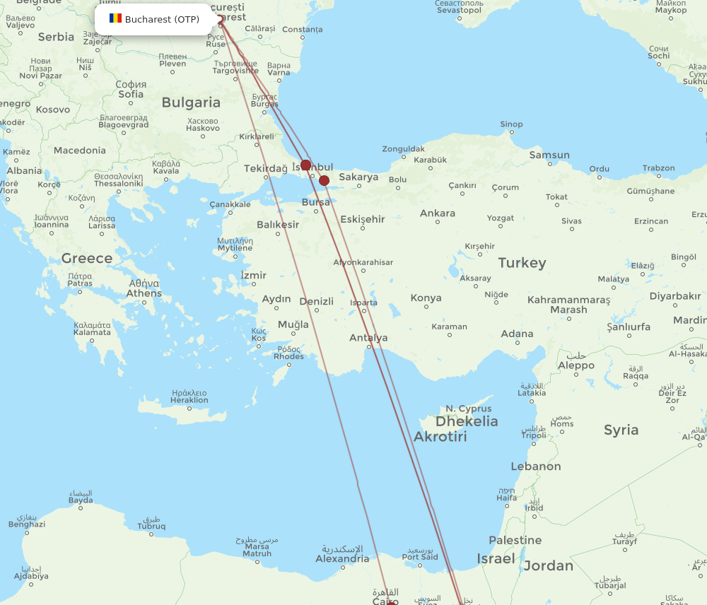 OTP-SSH flight routes