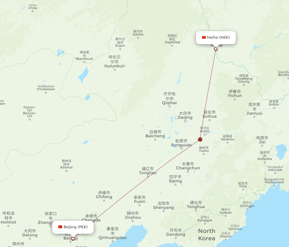 all-flight-routes-from-beijing-to-heihe-pek-to-hek-flight-routes