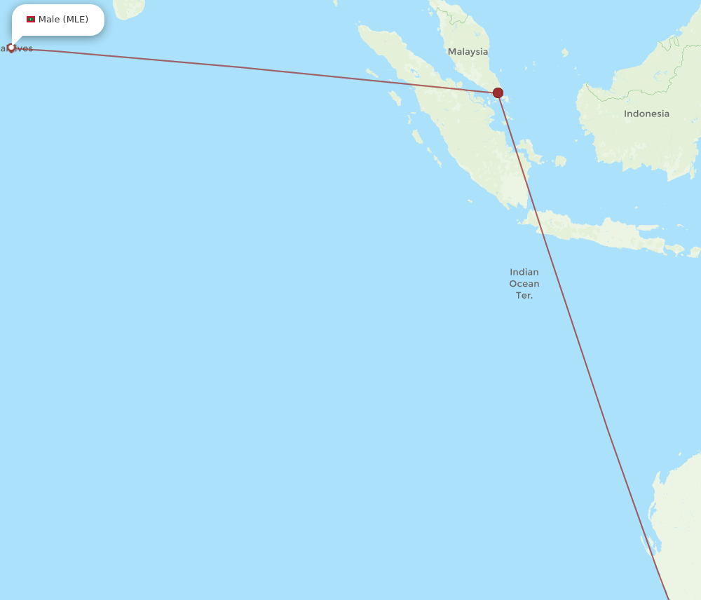 PER-MLE flight routes