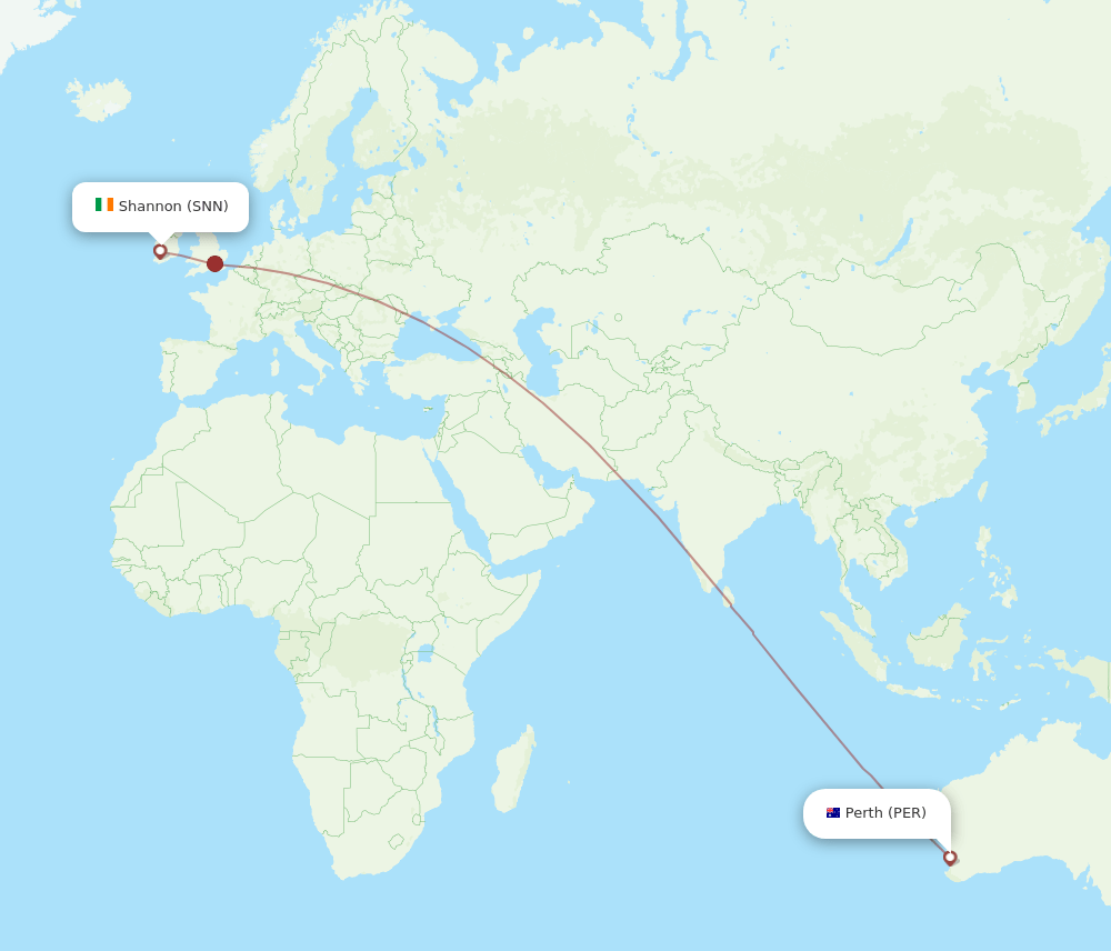 PER-SNN flight routes