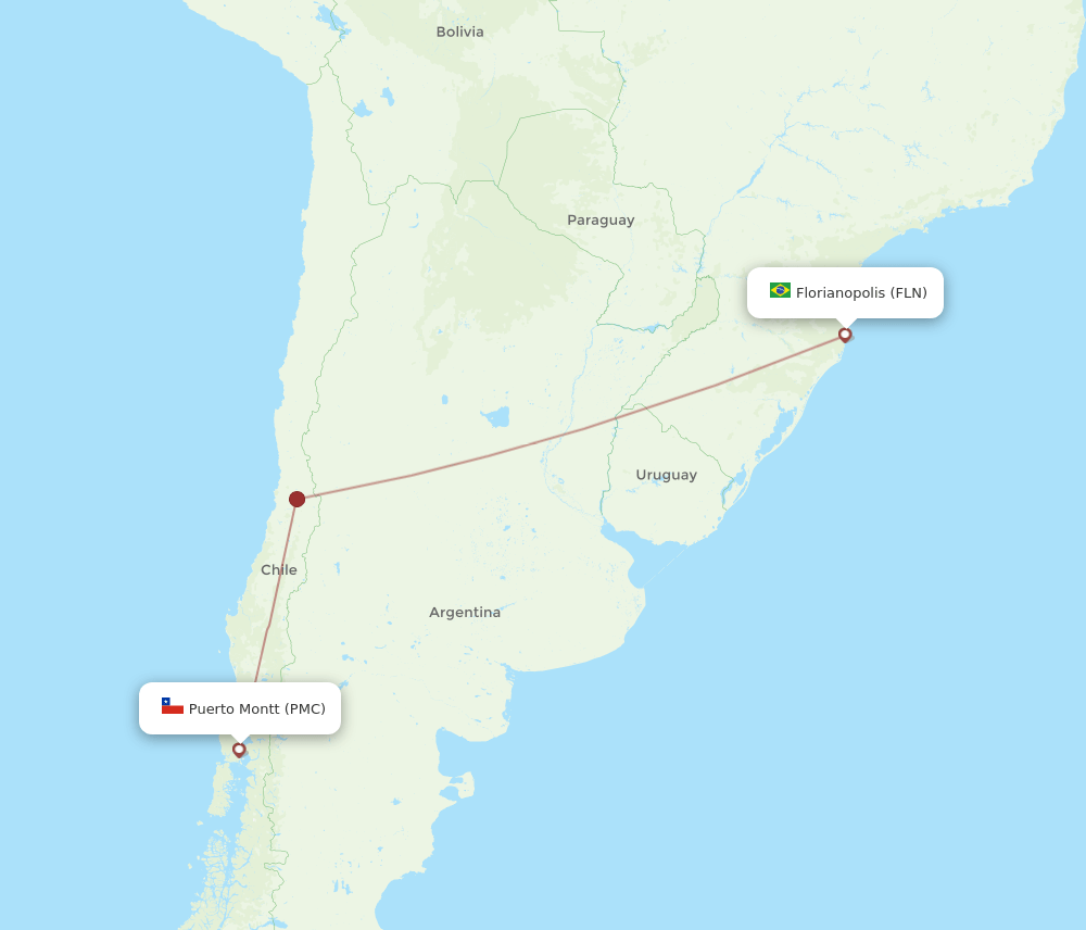 PMC-FLN flight routes