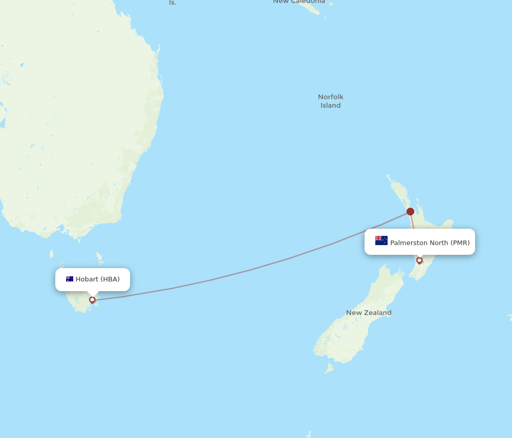 PMR-HBA flight routes