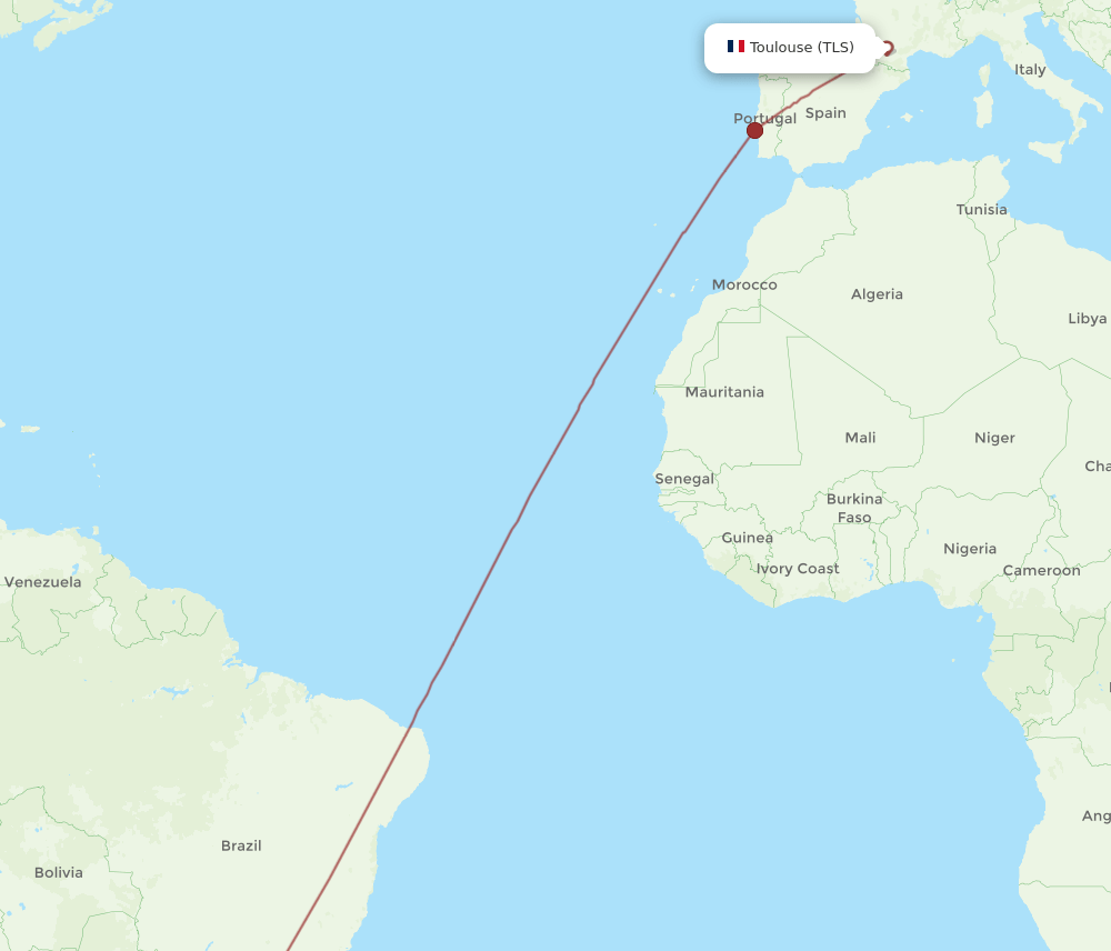 POA-TLS flight routes
