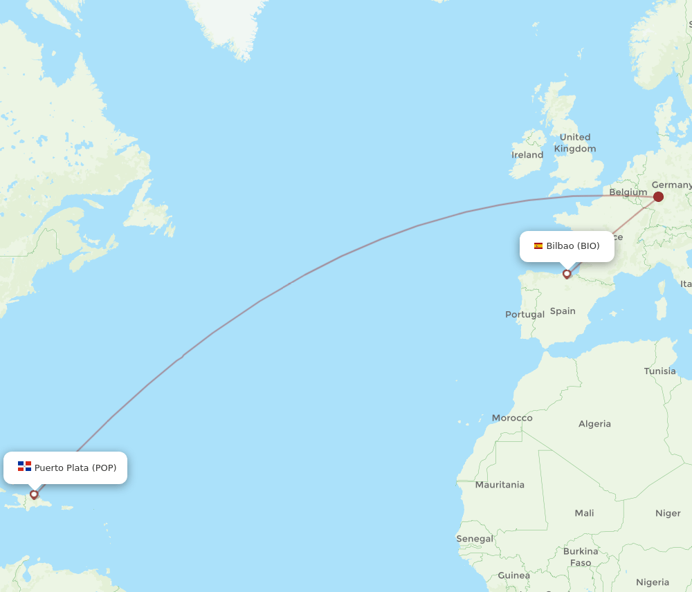 POP-BIO flight routes