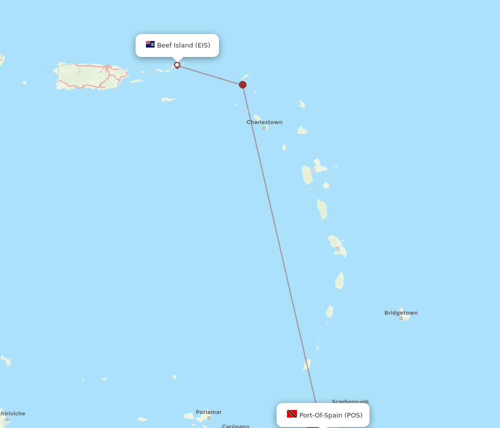 POS-EIS flight routes