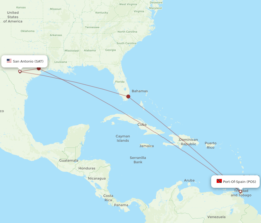 POS-SAT flight routes