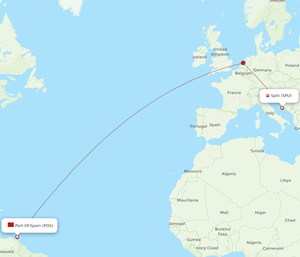 POS-SPU flight routes