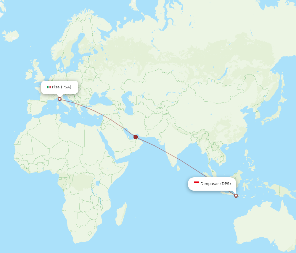 PSA-DPS flight routes