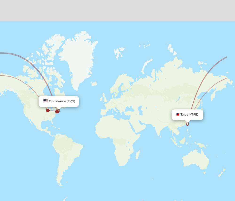 PVD-TPE flight routes
