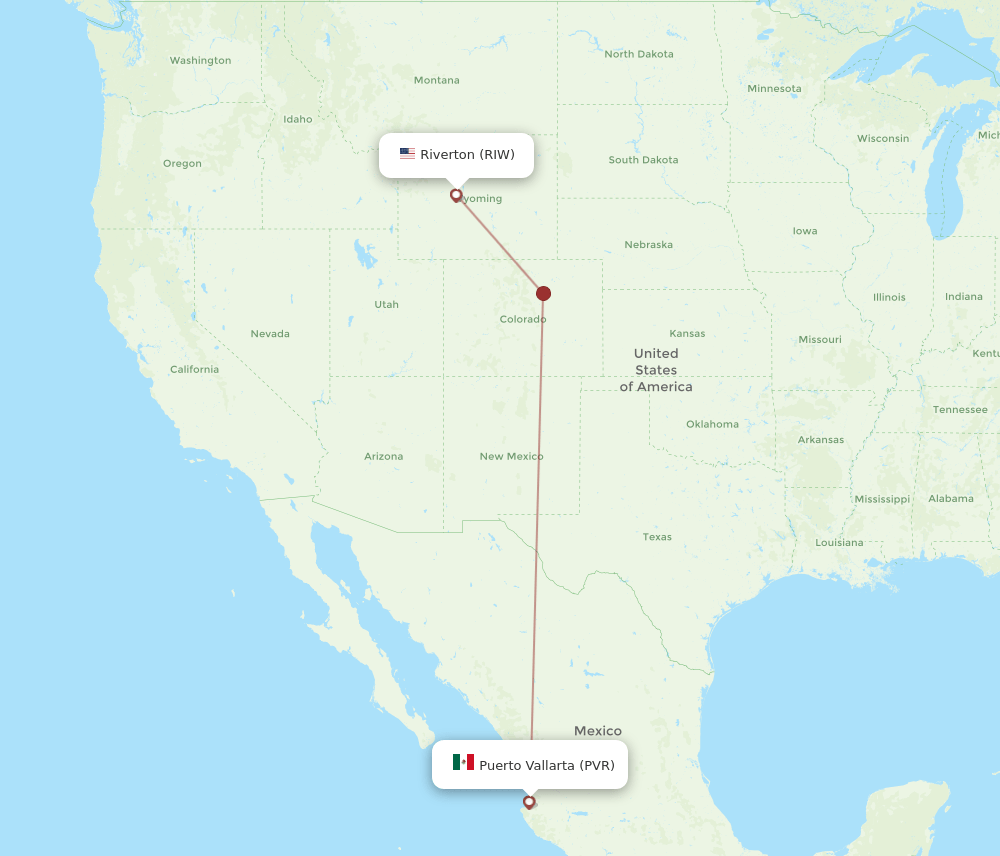 PVR-RIW flight routes