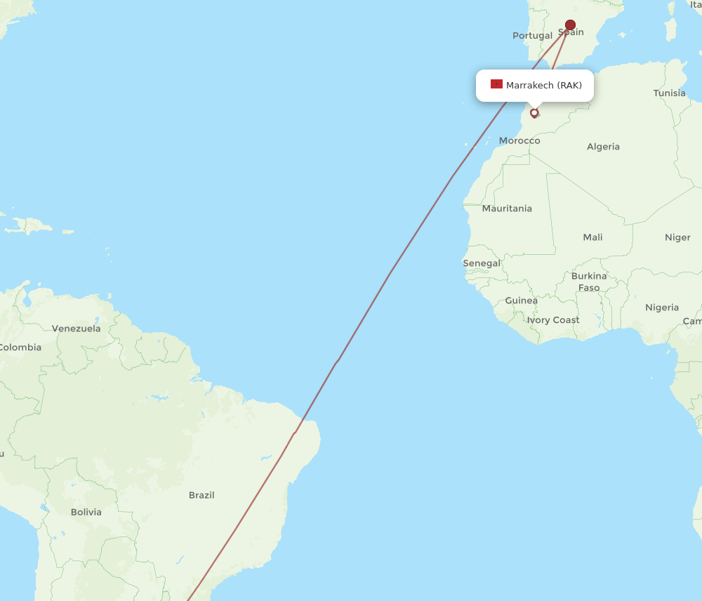 RAK-EZE flight routes