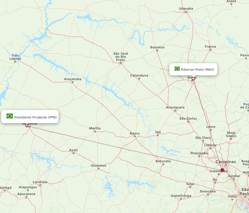 RAO-PPB flight routes