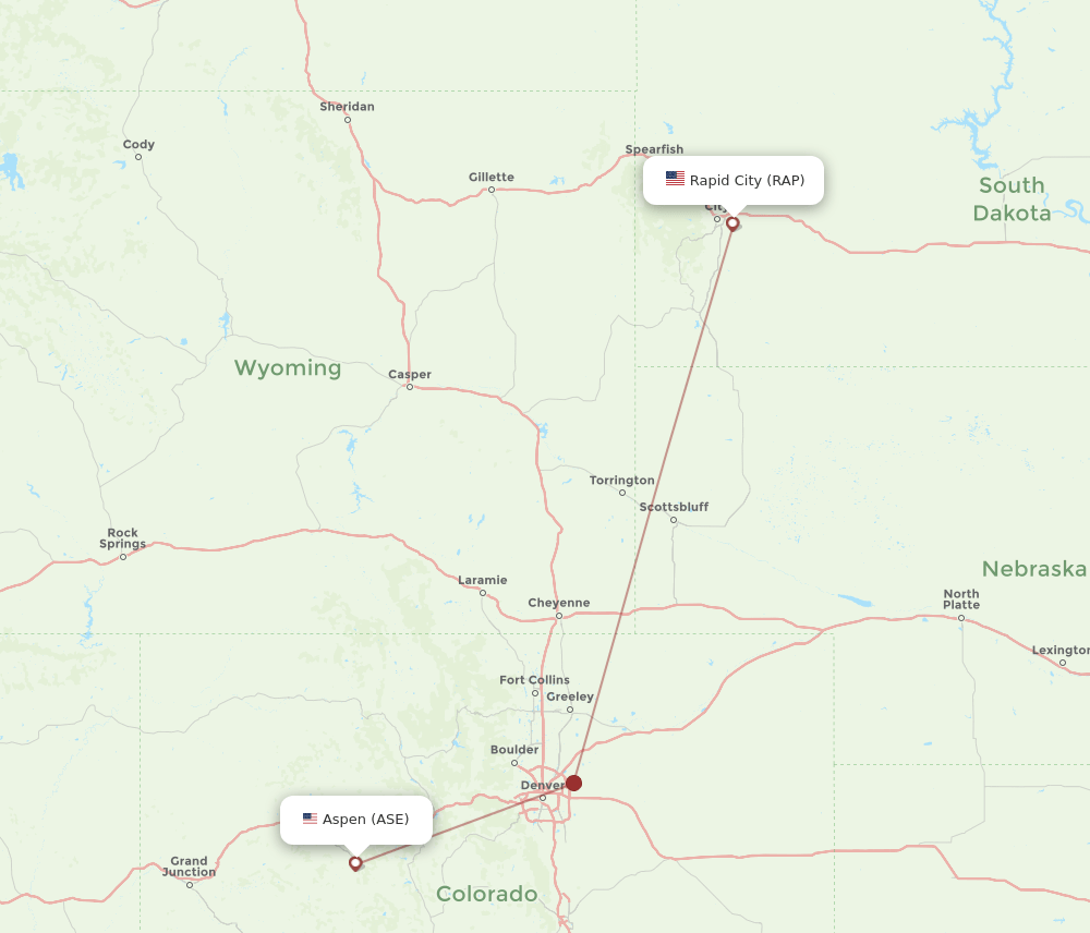 RAP-ASE flight routes