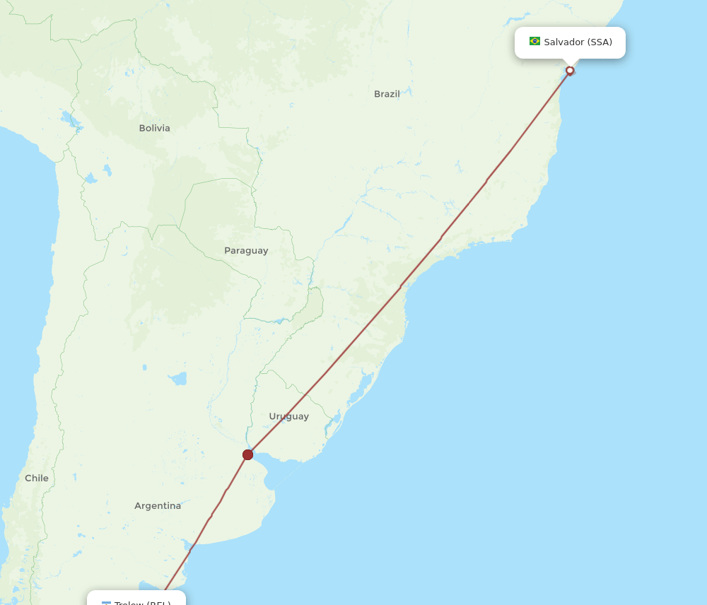 REL-SSA flight routes