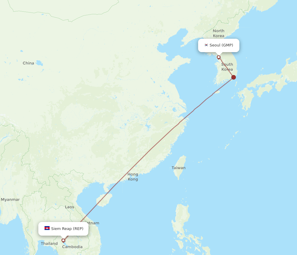 REP-GMP flight routes