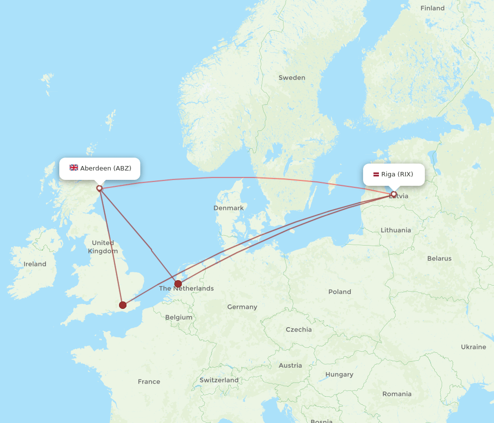 RIX-ABZ flight routes