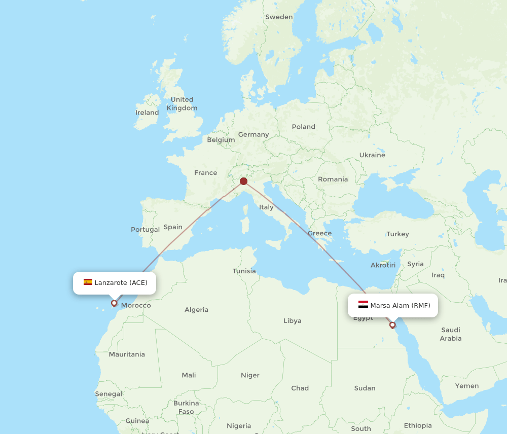 RMF-ACE flight routes