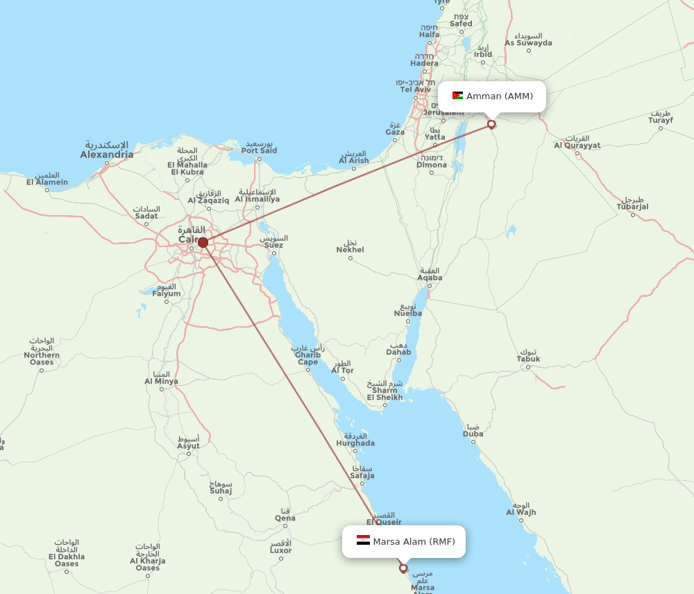 RMF-AMM flight routes