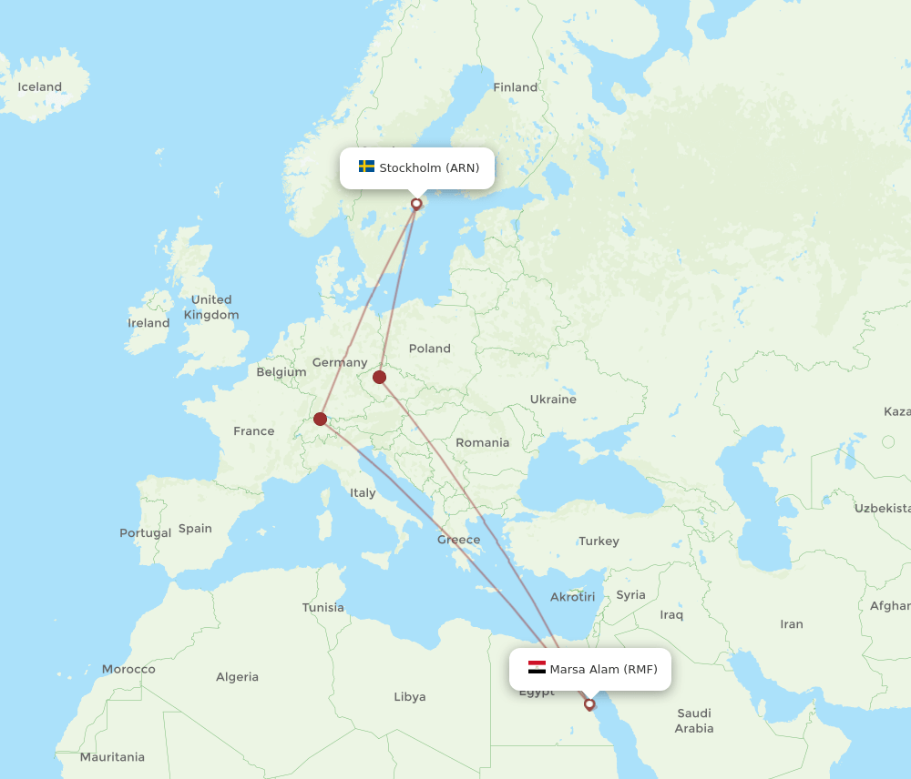 RMF-ARN flight routes