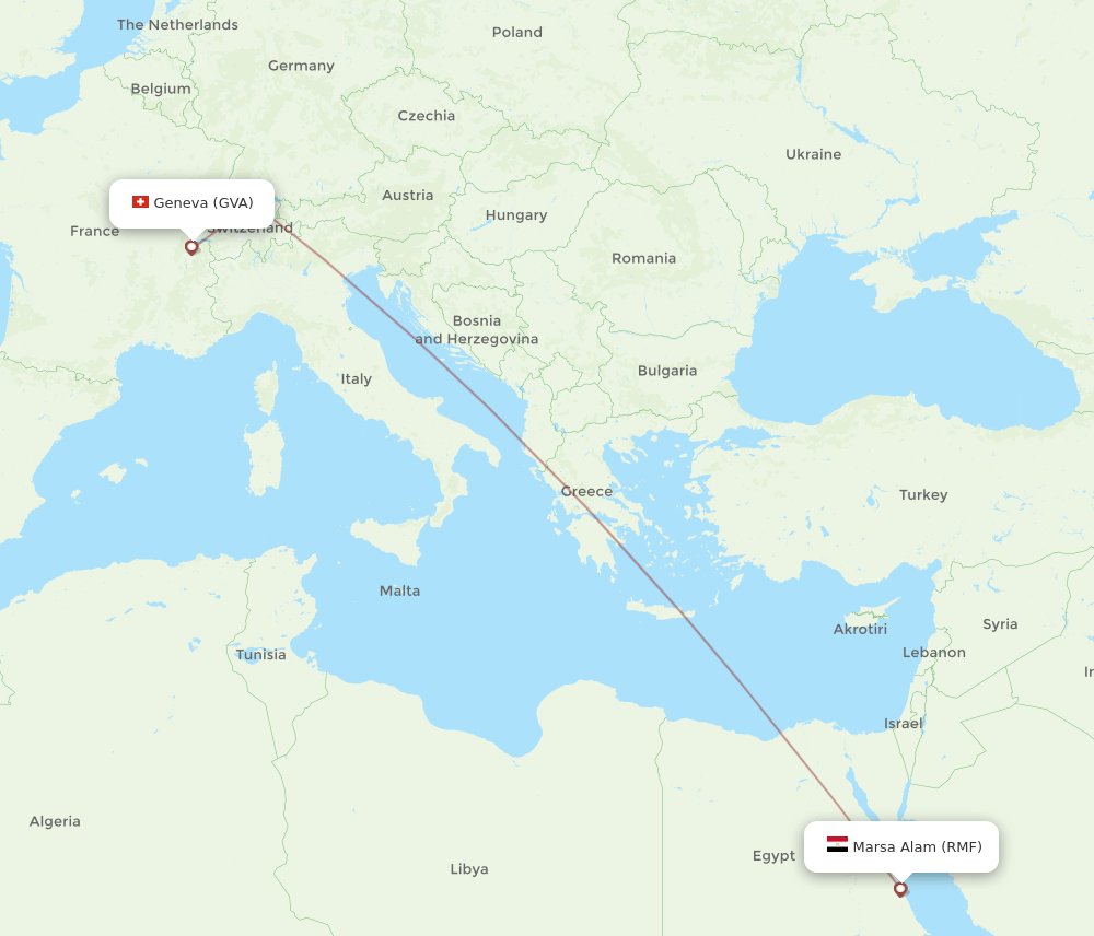 RMF-GVA flight routes