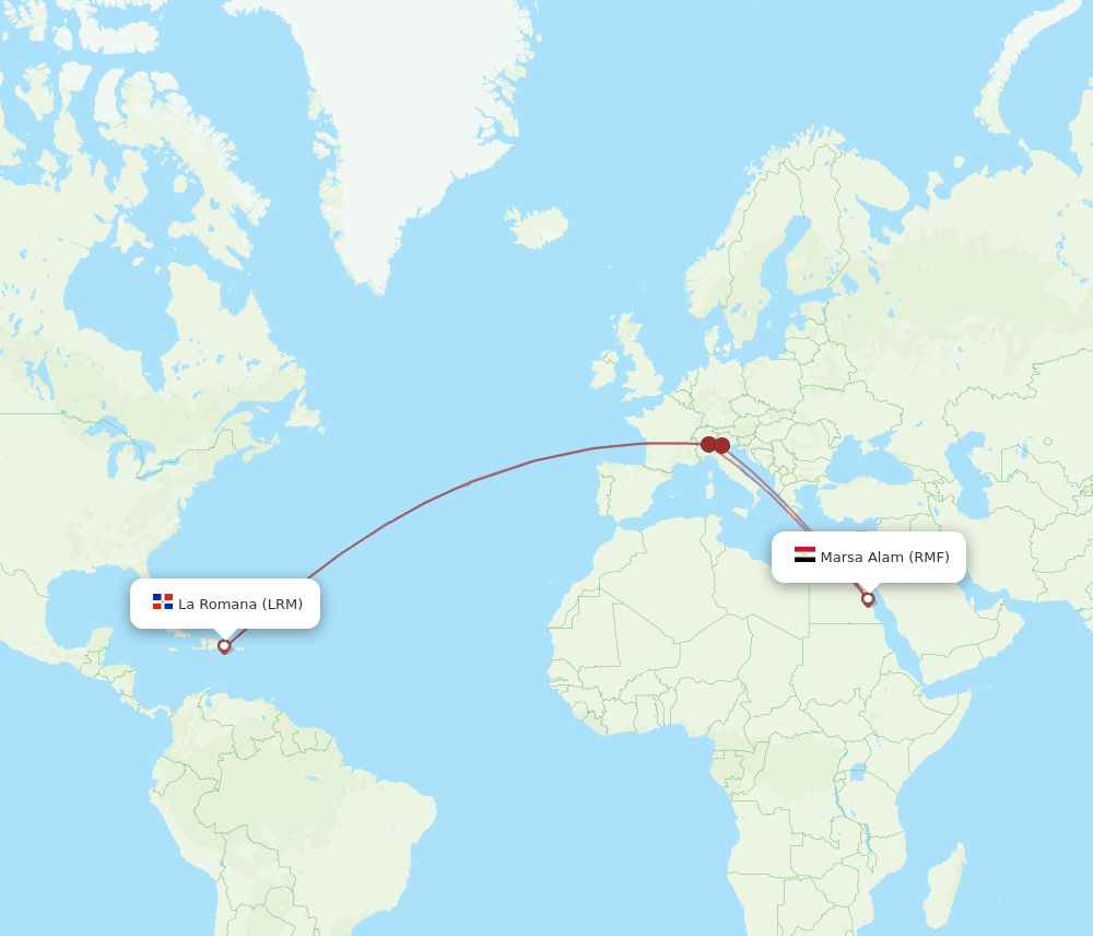 RMF-LRM flight routes